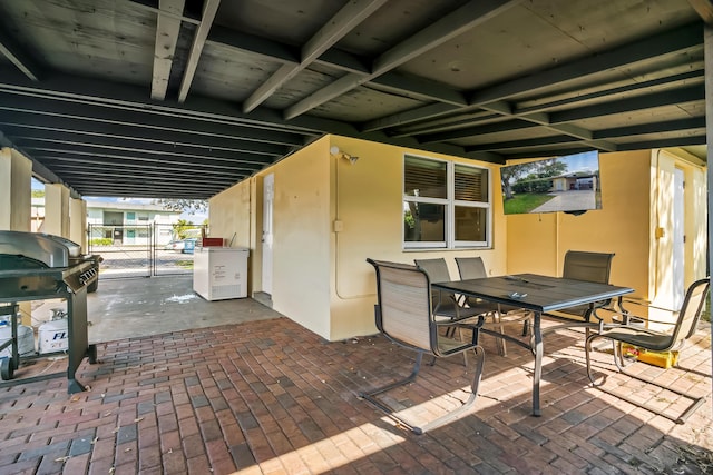 view of patio