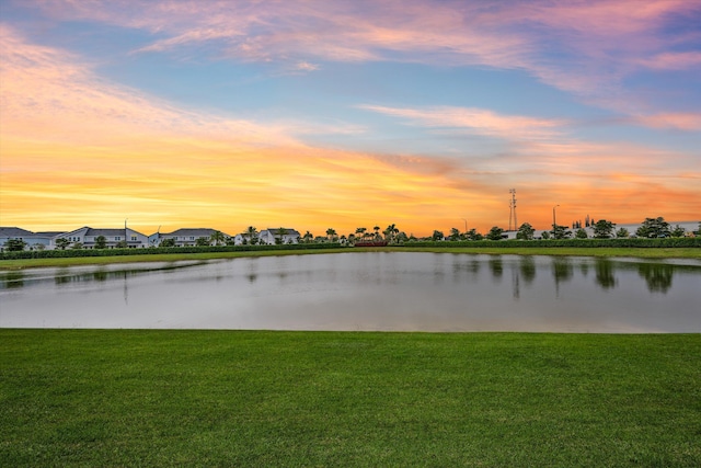 property view of water