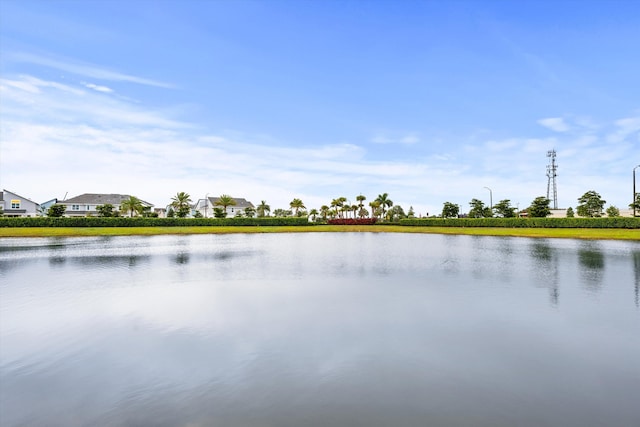 property view of water