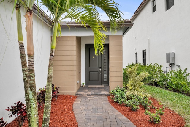 view of entrance to property