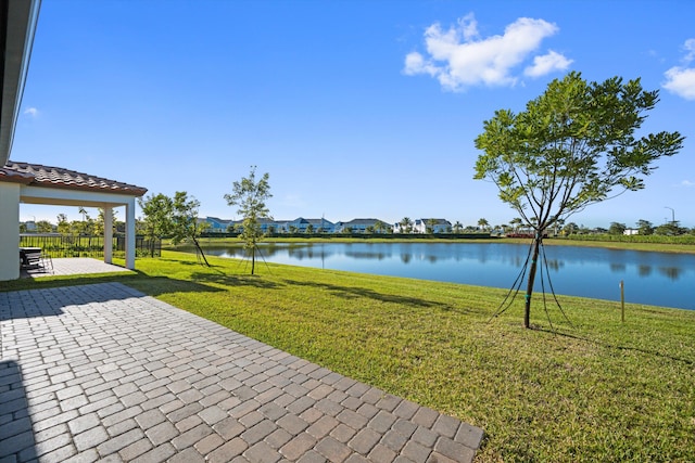 property view of water