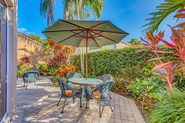 view of patio / terrace