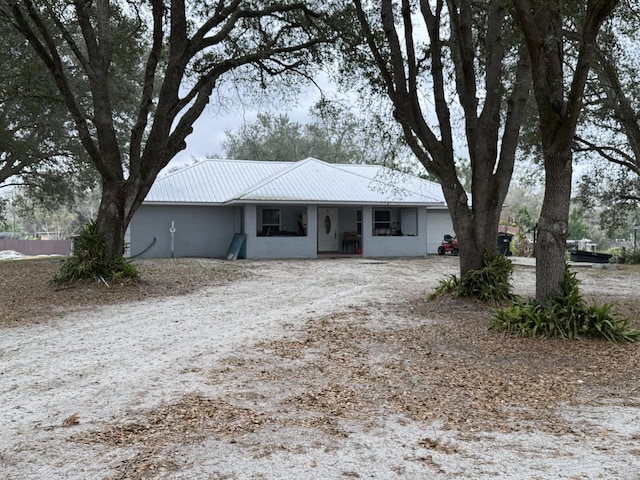 view of ranch-style house