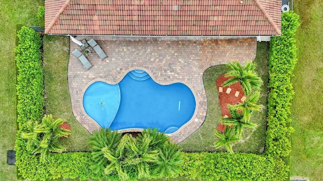 view of pool