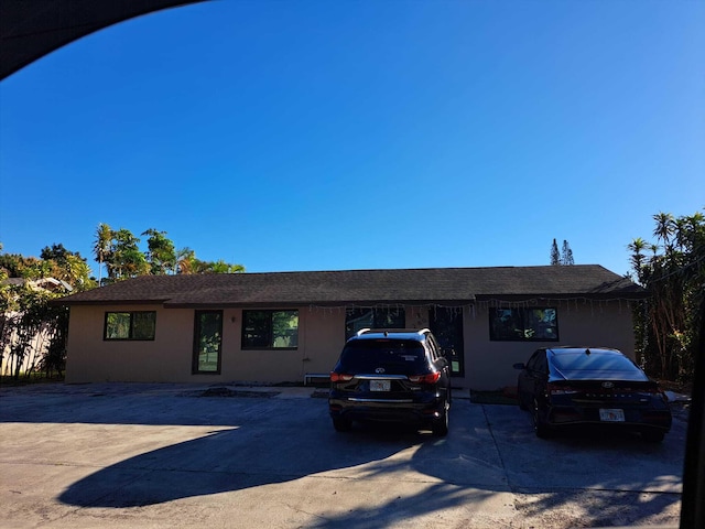 view of ranch-style house