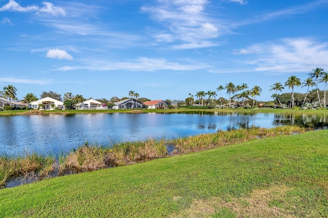 property view of water