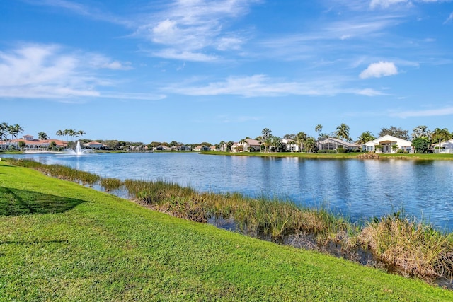 property view of water