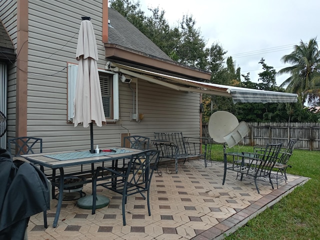 view of patio / terrace with grilling area