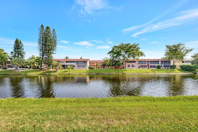 property view of water