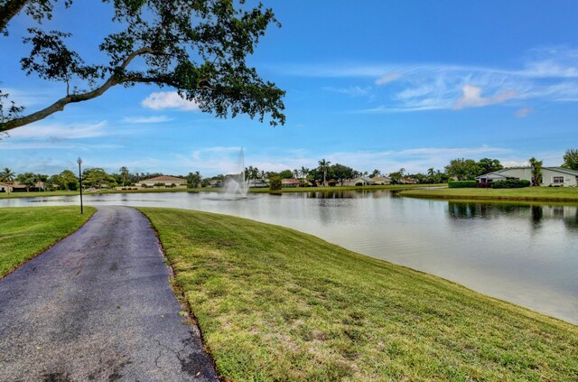 property view of water