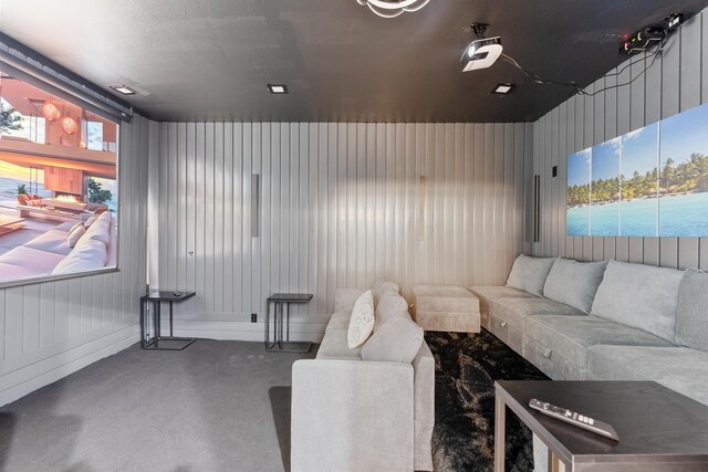 living room with a high ceiling and a notable chandelier