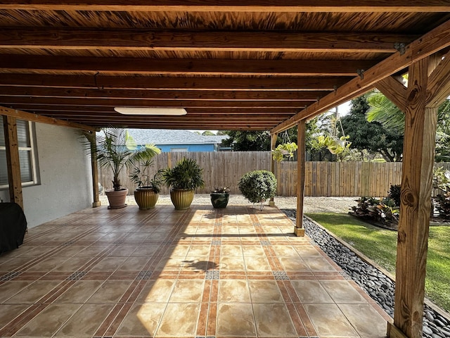 view of patio