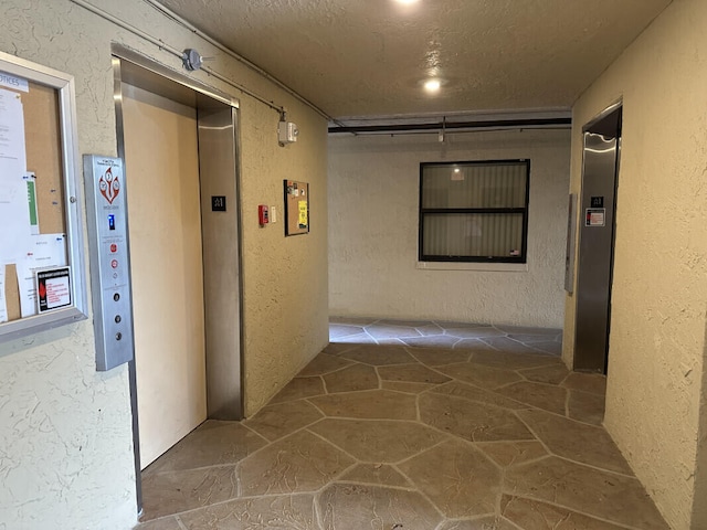 hall with elevator