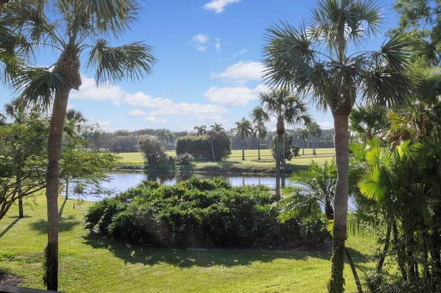 property view of water