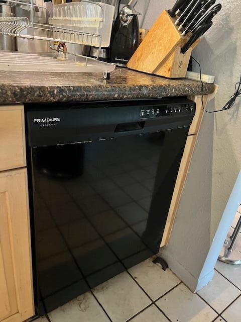 interior details featuring dishwasher