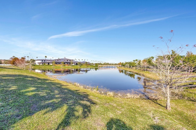 property view of water