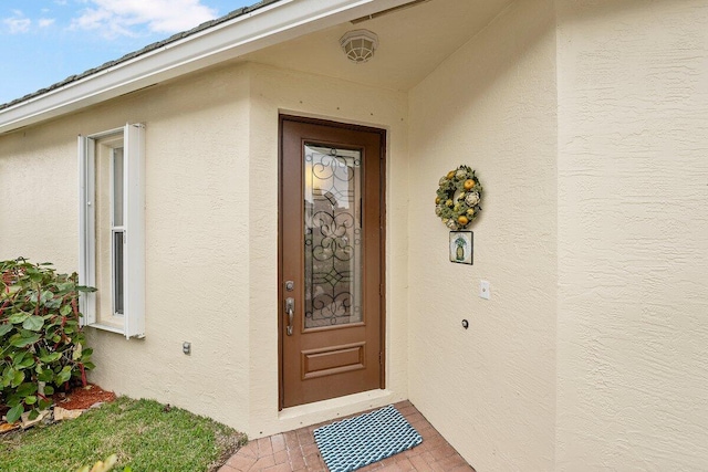 view of property entrance