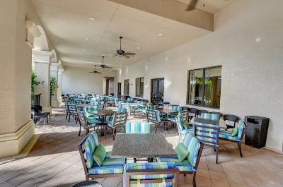 view of patio / terrace with ceiling fan