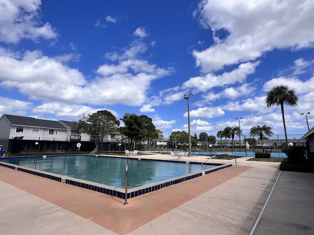 view of pool