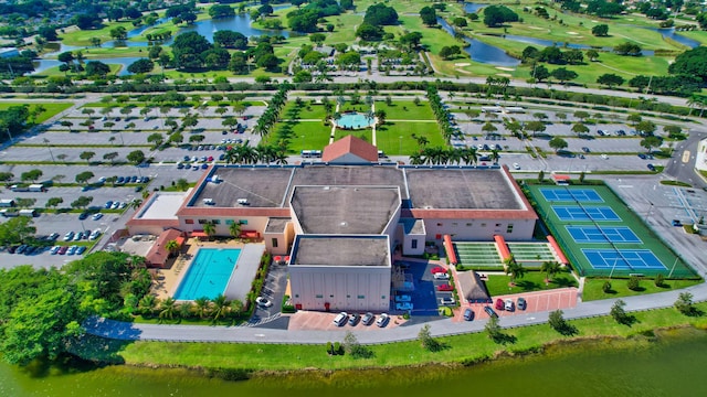 351 Preston I, Boca Raton, FL 33434 - aerial view of a large body of water and a pool
