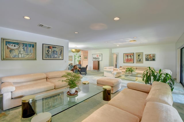 view of living room