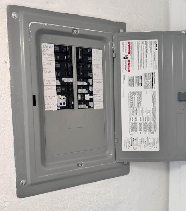 utilities with electric panel