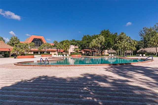 view of swimming pool