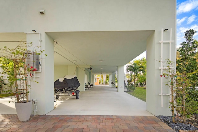 view of patio