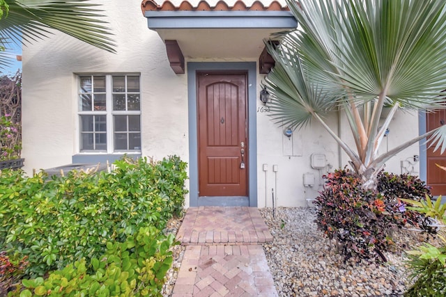 view of property entrance