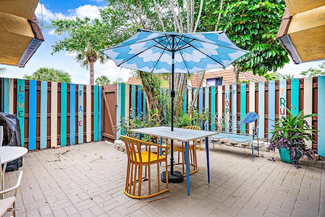 view of patio / terrace