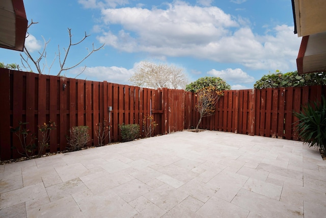 view of patio