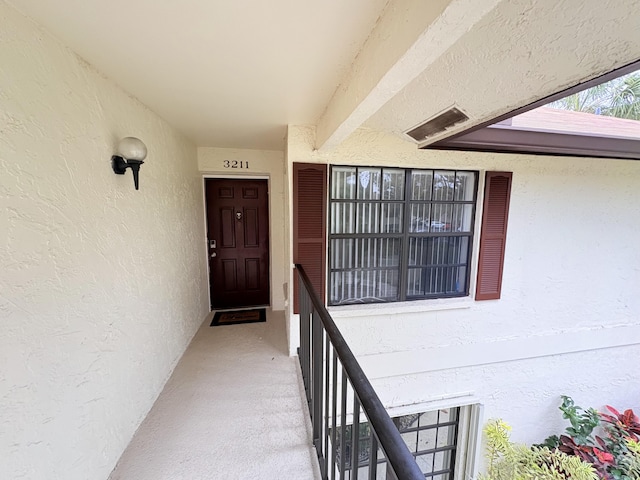 view of entrance to property