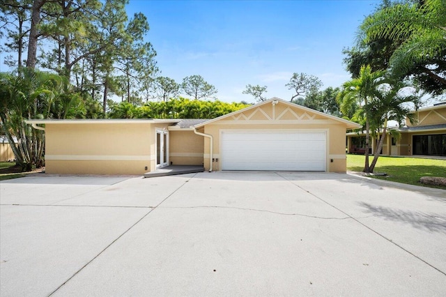 view of ranch-style home