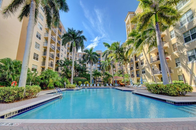 view of swimming pool