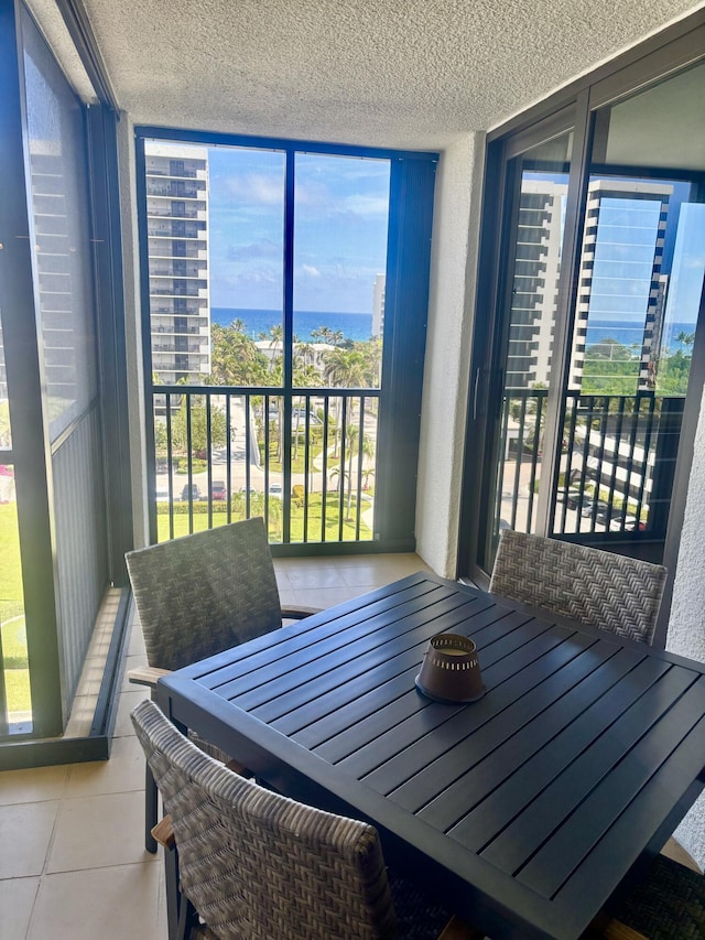 3420 S Ocean Blvd Unit 8Q, Highland Beach, FL 33487 - sunroom with healthy amount of natural light