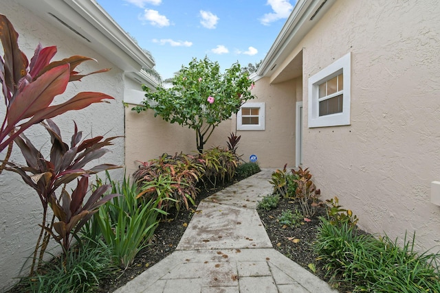 view of side of property