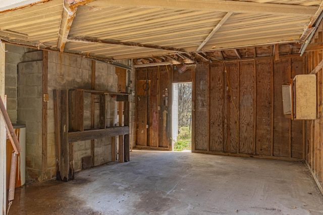 miscellaneous room with electric panel