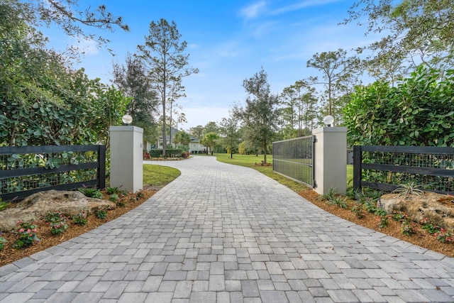 view of gate