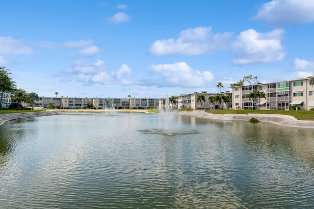 view of water feature