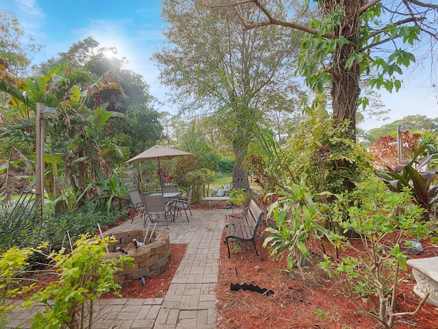 view of patio