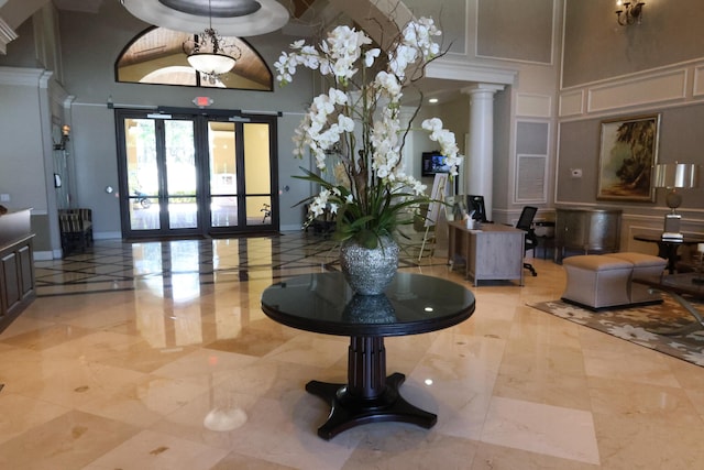 view of building lobby