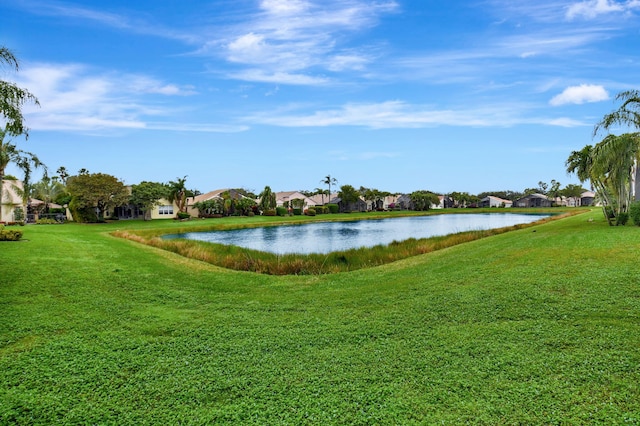 view of water feature