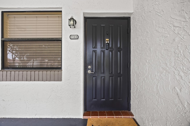 view of entrance to property