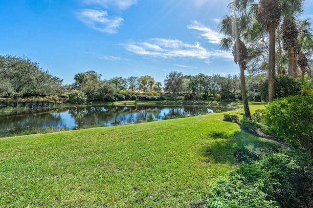 property view of water