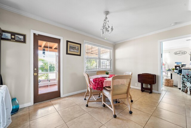 living room featuring a healthy amount of sunlight and light tile patterned floors