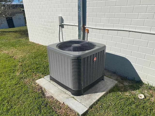 exterior details featuring central air condition unit