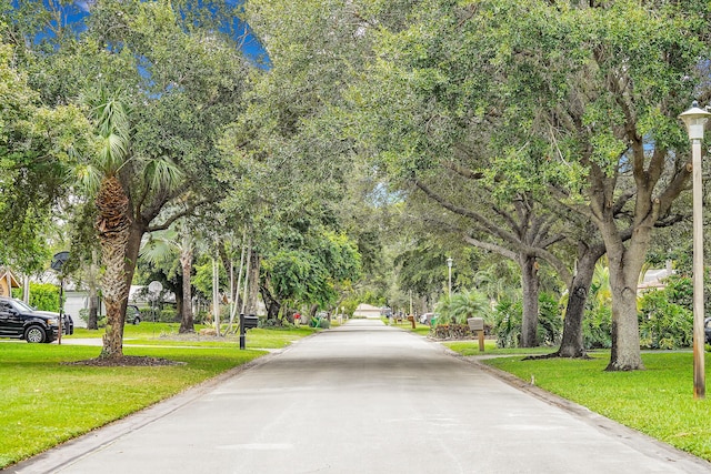 surrounding community featuring a yard