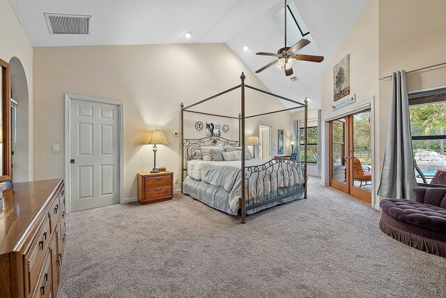 garage featuring electric panel and a garage door opener