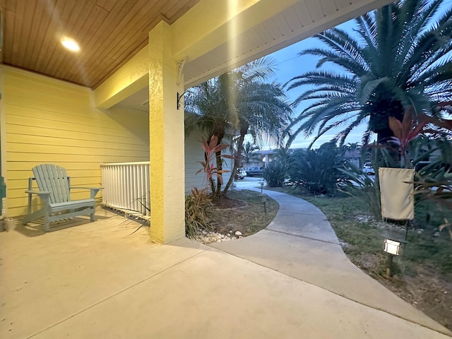 view of patio / terrace