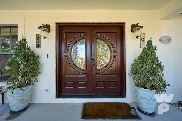 view of entrance to property